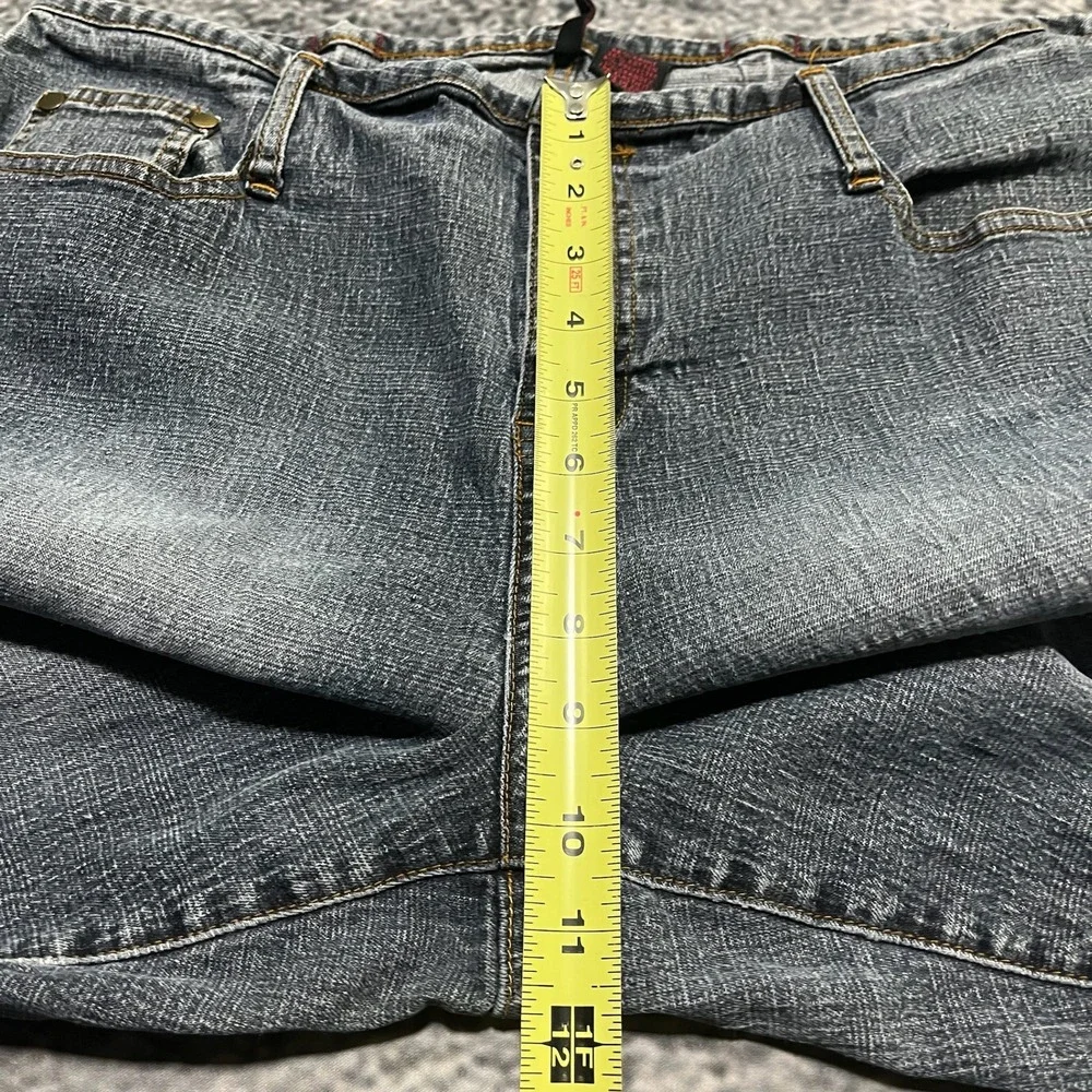 Vintage Y2K Zana Di Jeans‎ Womens 16 (34x30) Blue Bootcut Flare Western Hippie